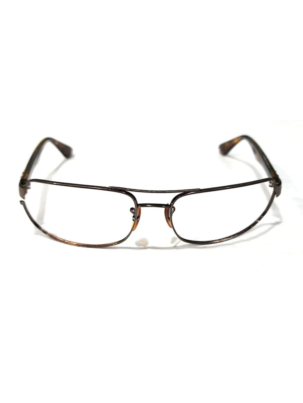 Ray Ban RB3445 014/57 Brown Wrap Sunglasses Frame 61-17 No Lens Screw